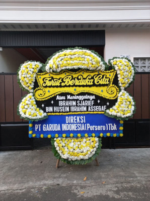 Papan Bunga Duka di Belik